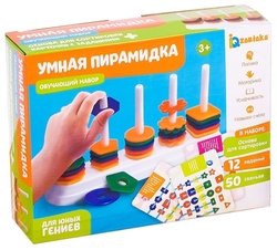 Пирамидка-сортер Zabiaka Умная пирамидка 4598977